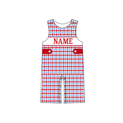 2026 Summer V-days Boys Custom Name MAMA'S BOY Smocked Collection