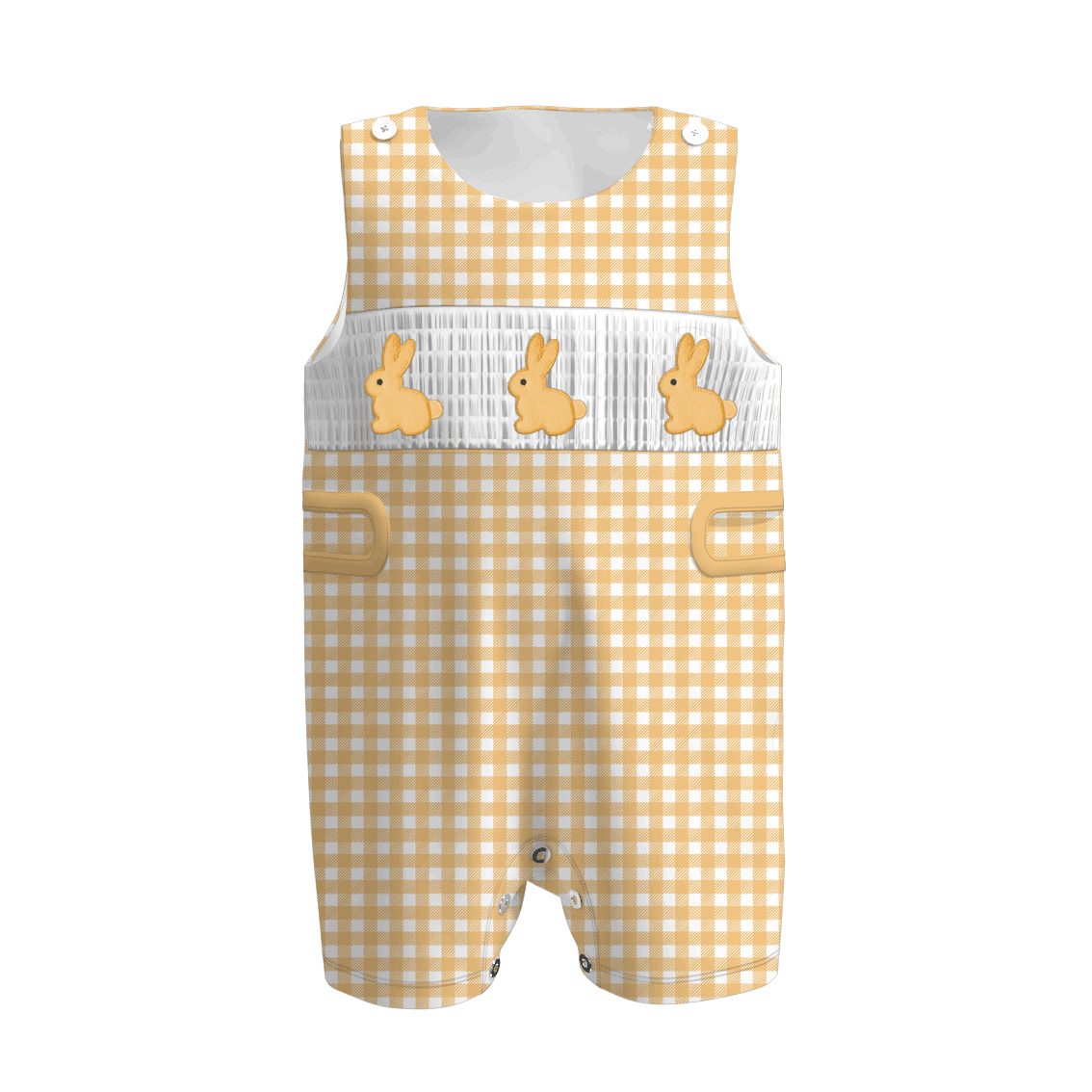 Summer Easter Bunny Embroidery Purple Yellow Collection