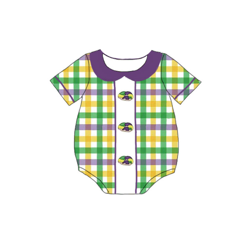 2026 Mardi Gras “King Cake” Embroidered Kids Collection