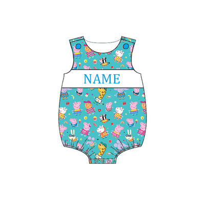 Smocked Embroidery Custom Name Baby & Kids Clothing Peppa Collection