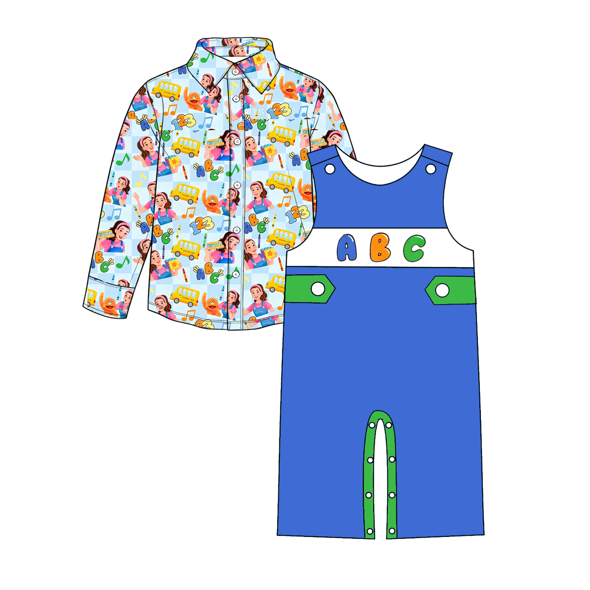 Spring & Back to School Smocked Embroidery Collection – Girls Dresses, Ruffle Sets & Boys Matching Outfits