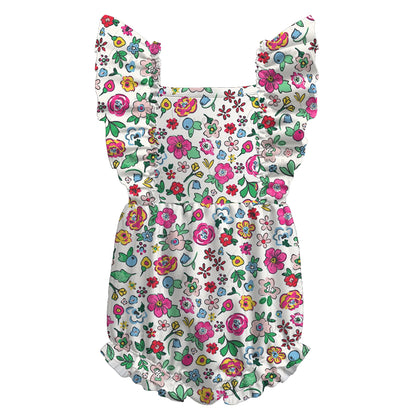 Mommy And Me Summer Floral Print Matching Clothes Collection