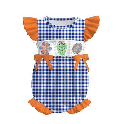 Florida Football Embroidered Matching Sibling Outfits