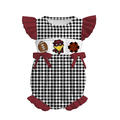 University of South Carolina Football Embroidered Matching Sibling Outfits