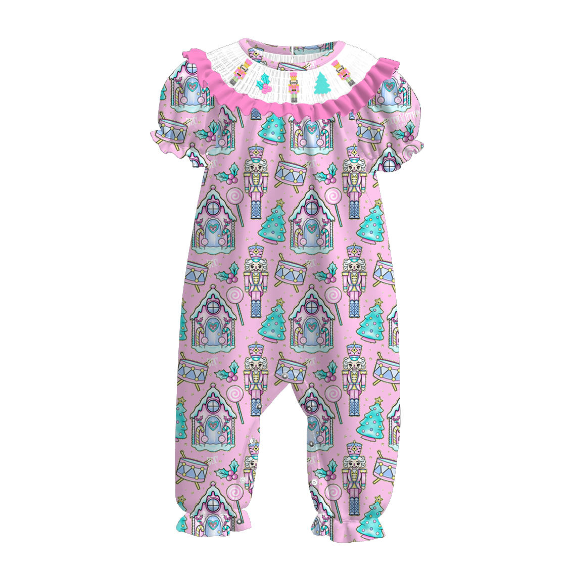 Nutcracker Smocked Christmas Collection | Festive Sibling Outfits