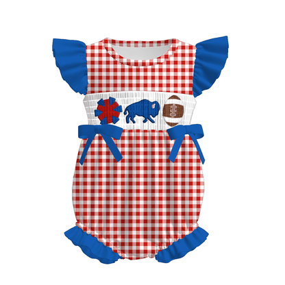 Buffalo Bills Football Embroidered Matching Sibling Outfits