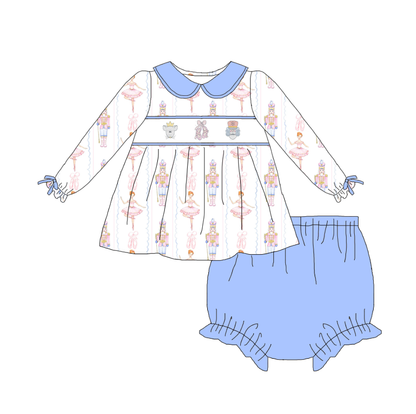 Nutcracker Christmas Smocked Collection | Holiday Magic for Little Ones