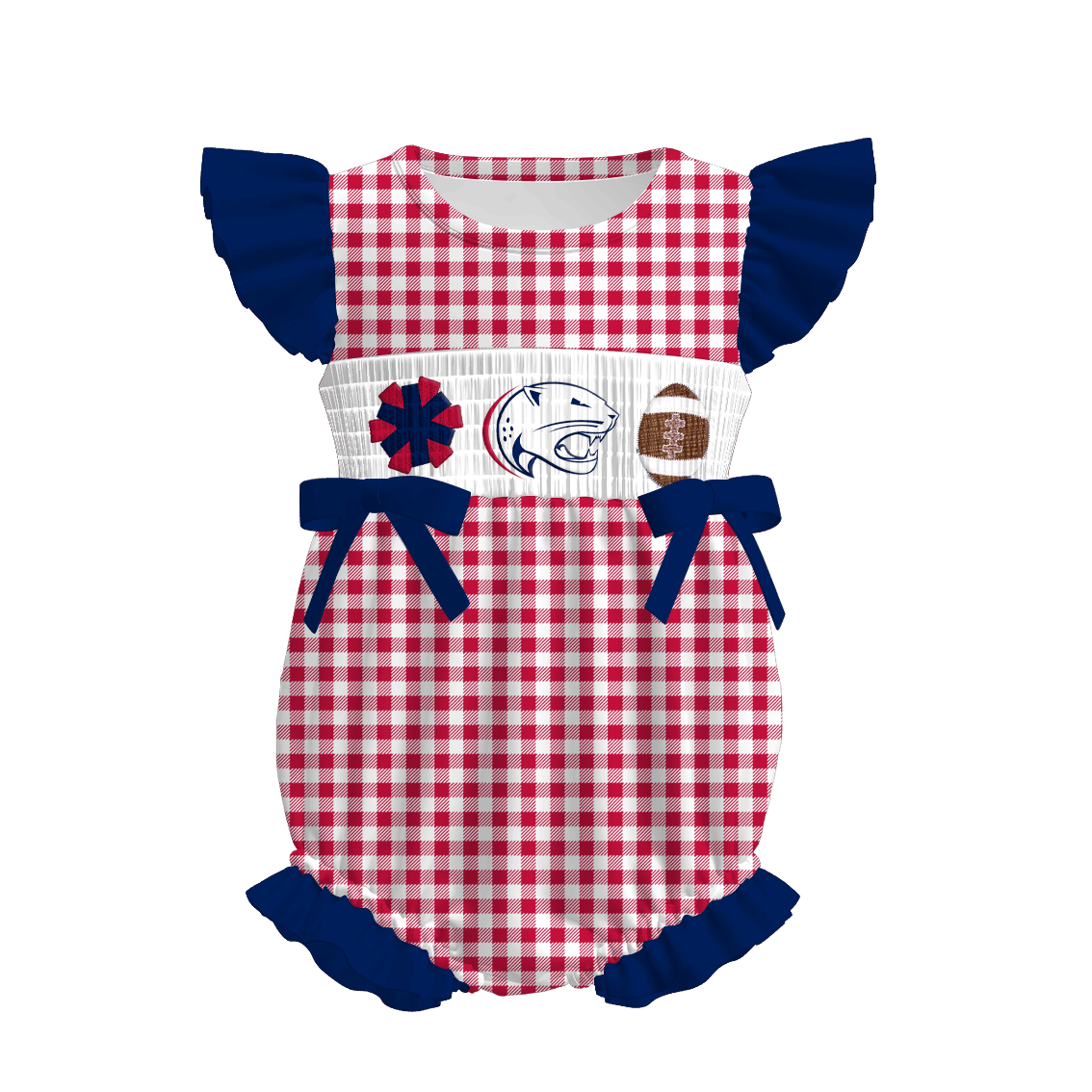 The South Alabama Jaguars Football Embroidered Matching Sibling Outfits