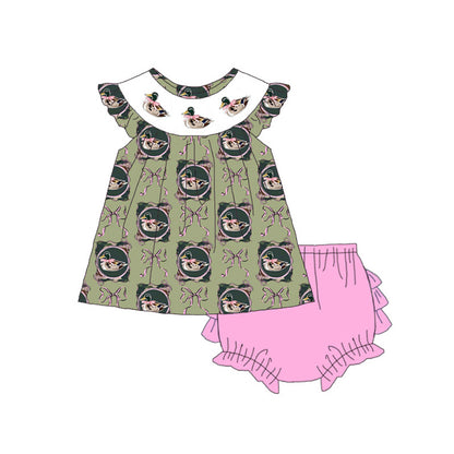 Kids Smock Embroidery Outfit | 2026 Spring Summer Duck Collection