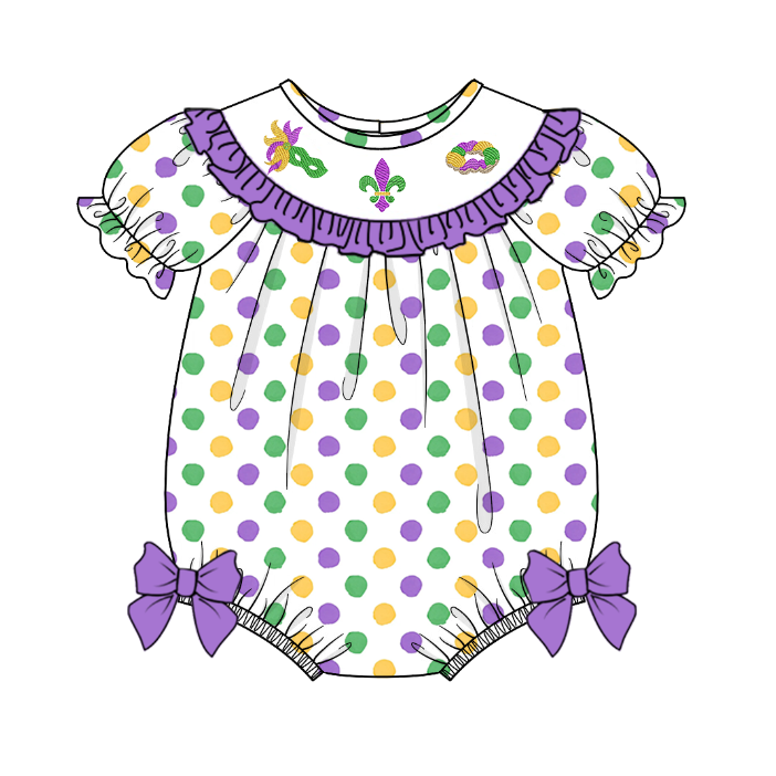 2026 Mardi Gras Exclusive Collection | Smocked & Embroidered Kidswear