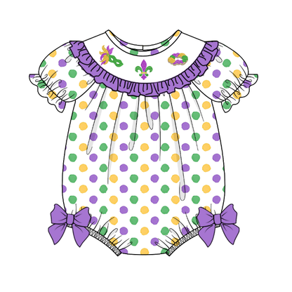 2026 Mardi Gras Exclusive Collection | Smocked & Embroidered Kidswear