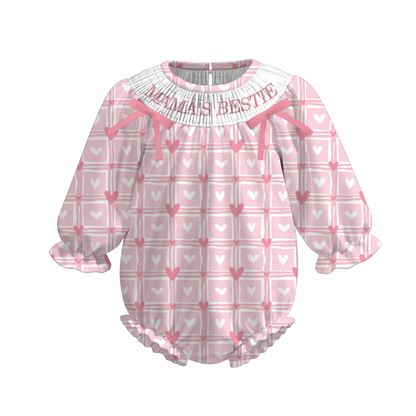 2026 Valentine's Day Smock Embroidery Dress & Romper
