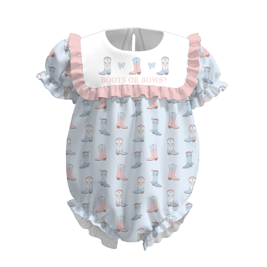 Kids Spring Summer Farm Boot Smock Embroidery Collection