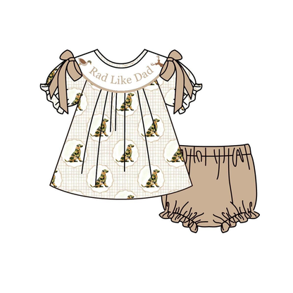 2026 Spring Summer Animal RAD LIKE DAD Embroidery Smocks Collection