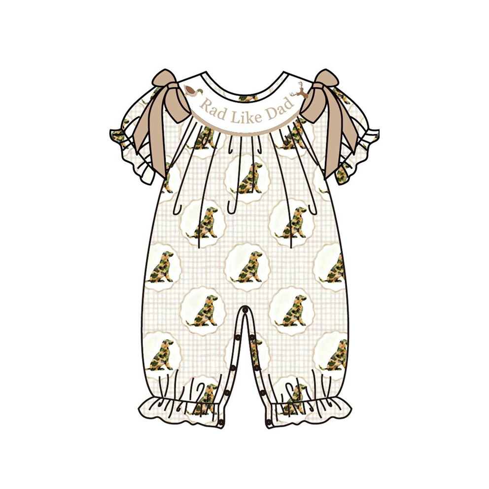 2026 Spring Summer Animal RAD LIKE DAD Embroidery Smocks Collection