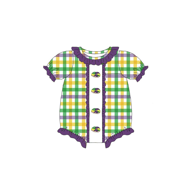 2026 Mardi Gras “King Cake” Embroidered Kids Collection