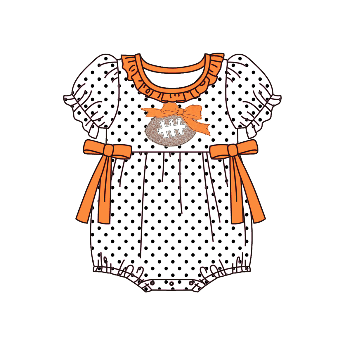 Embroidered Football Fashion Collection for Babies & Toddlers