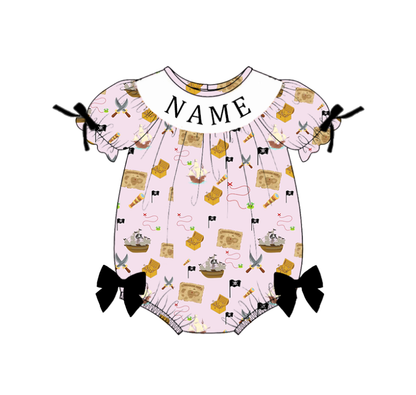 Personalized Pirate Smocked Embroidery Collection for Baby & Girls