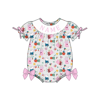 Smocked Embroidery Personalized Baby & Kids Clothing Peppa Collection