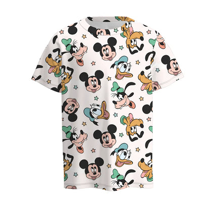 Boys St.Patrick's Day Cartoon Cute Short Sleeves Top