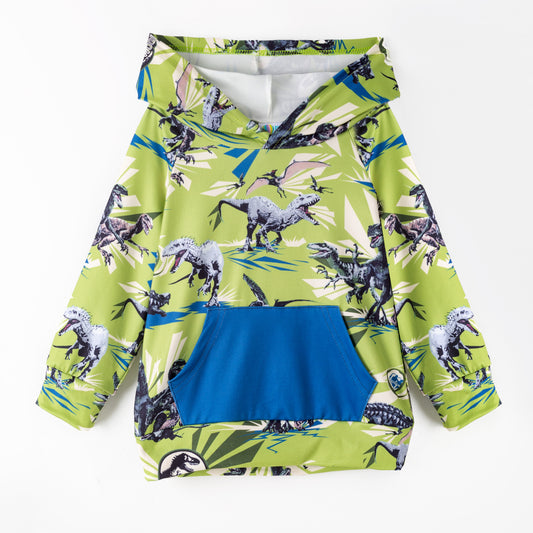Fall Christmas Boys’ Sweatshirt – Festive Holiday Pocket Hoodies