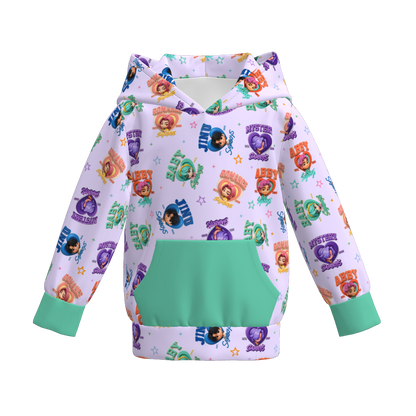 Boys Fall Kpop Demon Hunters Pocket Milk Silk Hoodies