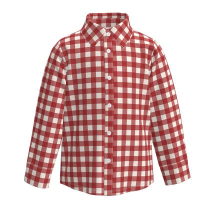 Christmas Family Outfit Collection – Red Green Bow & Plaid Matching Set