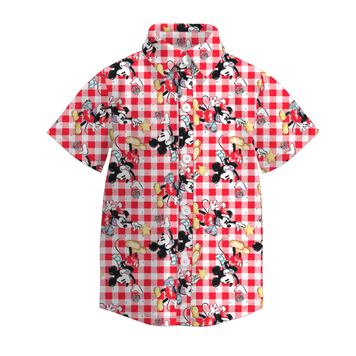 2025 Christmas Cartoon Snowman Grinch Boys Shirt