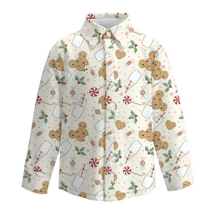 Boys Fall Winter Christmas Long Sleeves Shirt Collection
