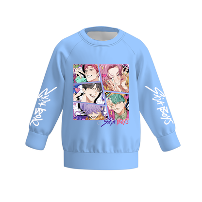 Boys Spring K-pop Demon Hunter Print Sweatshirt Collection