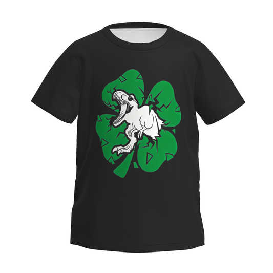 Boys Summer St.Patrick's Day Print Short Sleeves Top
