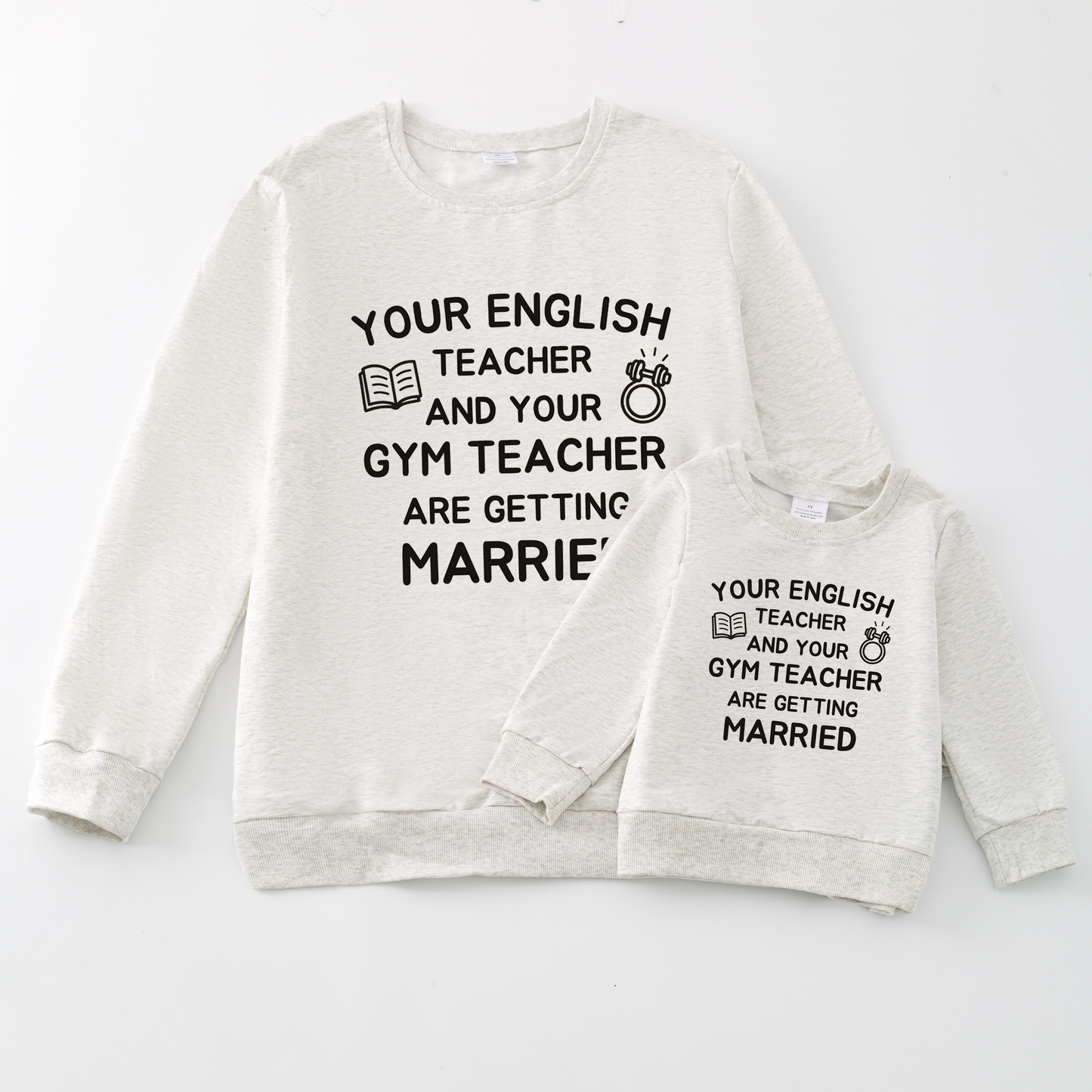 Fall Season Mommy and Me Taylor Swift Fashion Cotton Sweatshirts