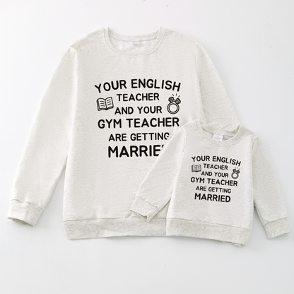 Fall Season Mommy and Me Taylor Swift Fashion Cotton Sweatshirts