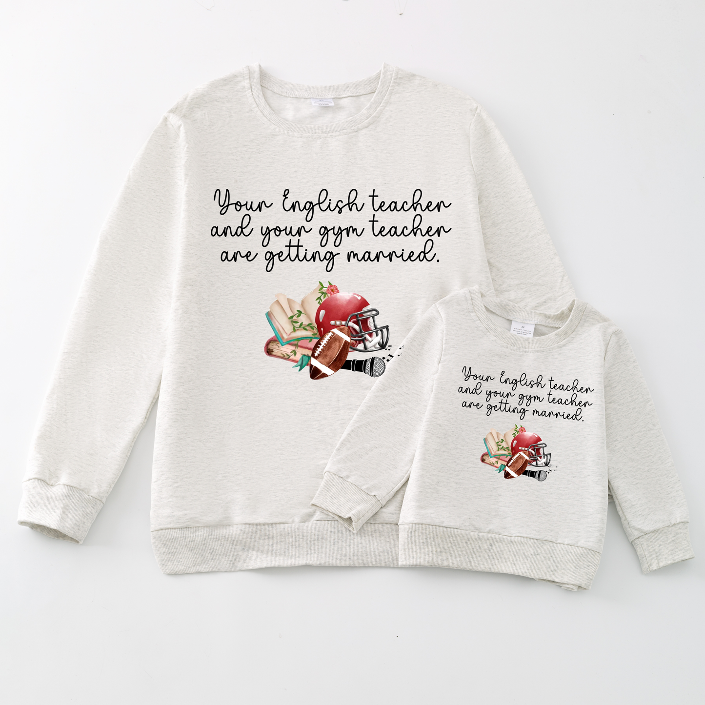 Fall Season Mommy and Me Taylor Swift Fashion Cotton Sweatshirts