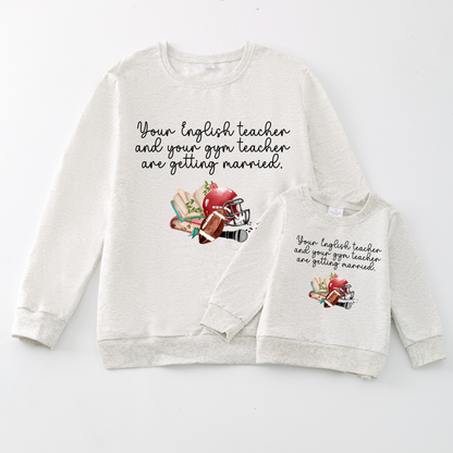 Fall Season Mommy and Me Taylor Swift Fashion Cotton Sweatshirts