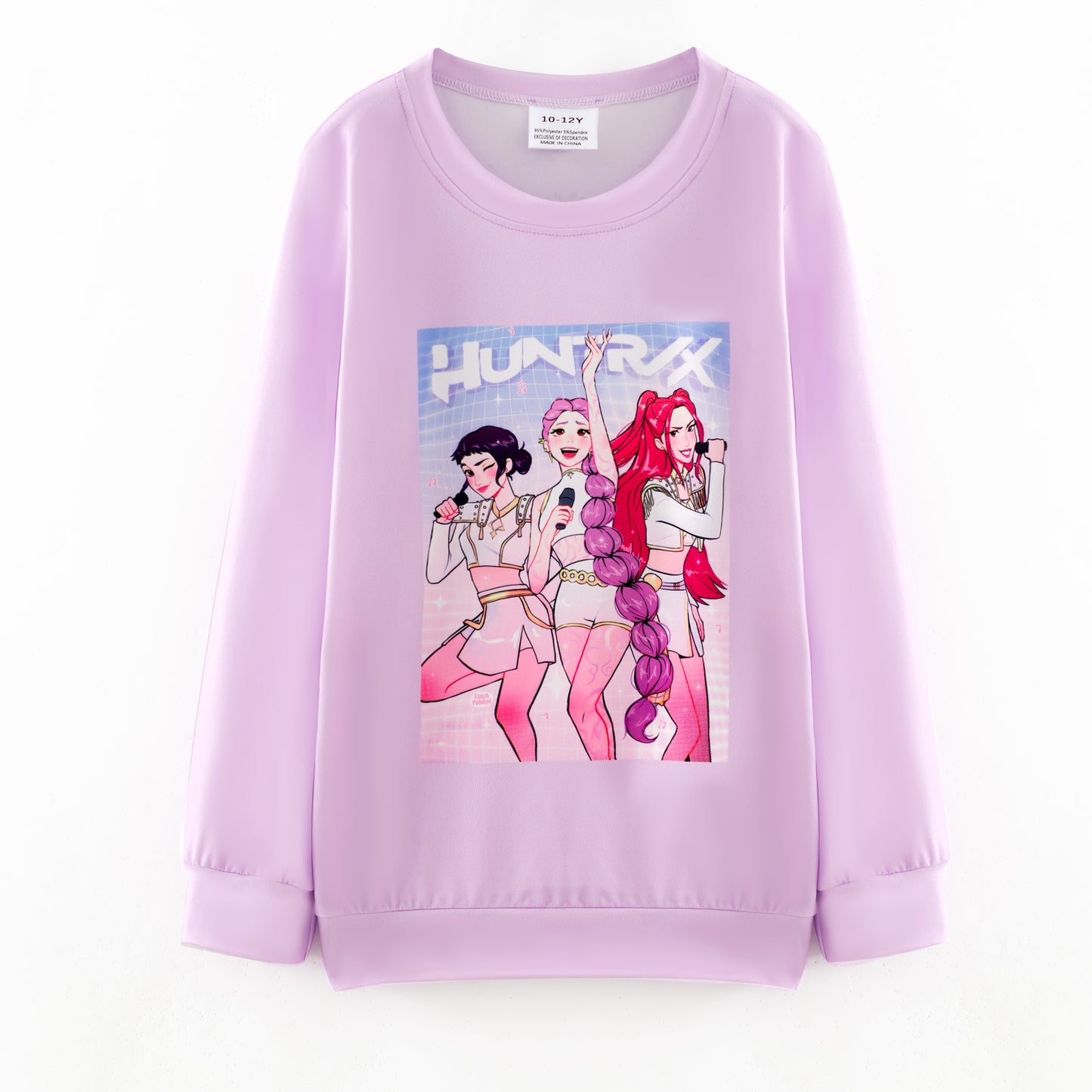 Girls Popular Kpop Demon Hunter Printed Sweatshirts Collection