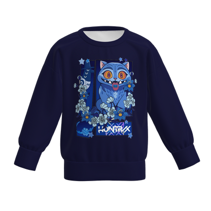 Girls Fall Kpop Demon Hunters Print Long Sleeves Top