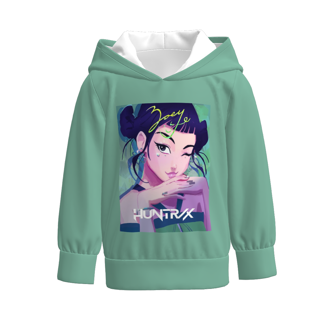 Mommy And Me Kpop Demon Hunter Print Fall Milk Silk Tops
