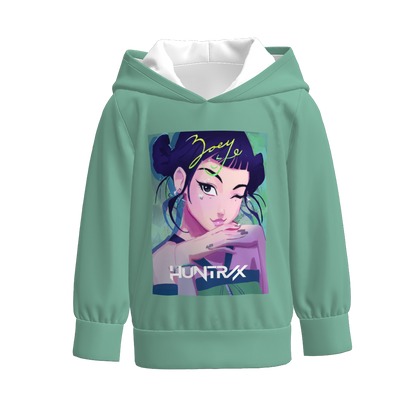 Mommy And Me Kpop Demon Hunter Print Fall Milk Silk Tops