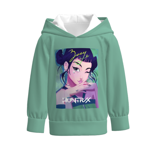 Mommy And Me Kpop Demon Hunter Print Fall Milk Silk Tops