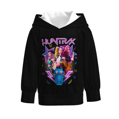 Mommy And Me Kpop Demon Hunter Fall Milk Silk Tops