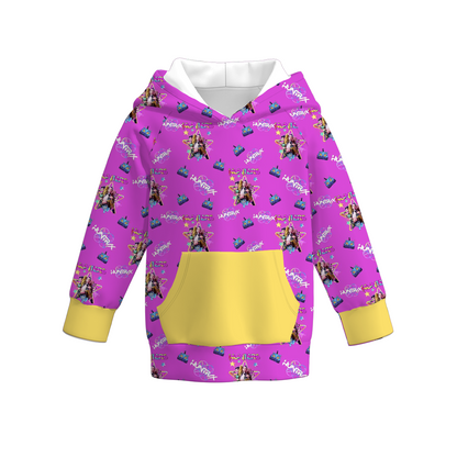 Girls Fall Kpop Demon Hunters Pocket Milk Silk Hoodies