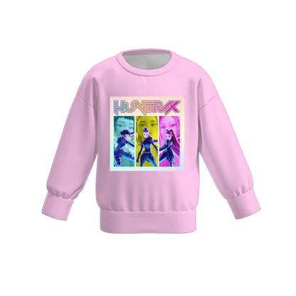 Kpop Demon Hunters Print Girls Fall Long Sleeves Top