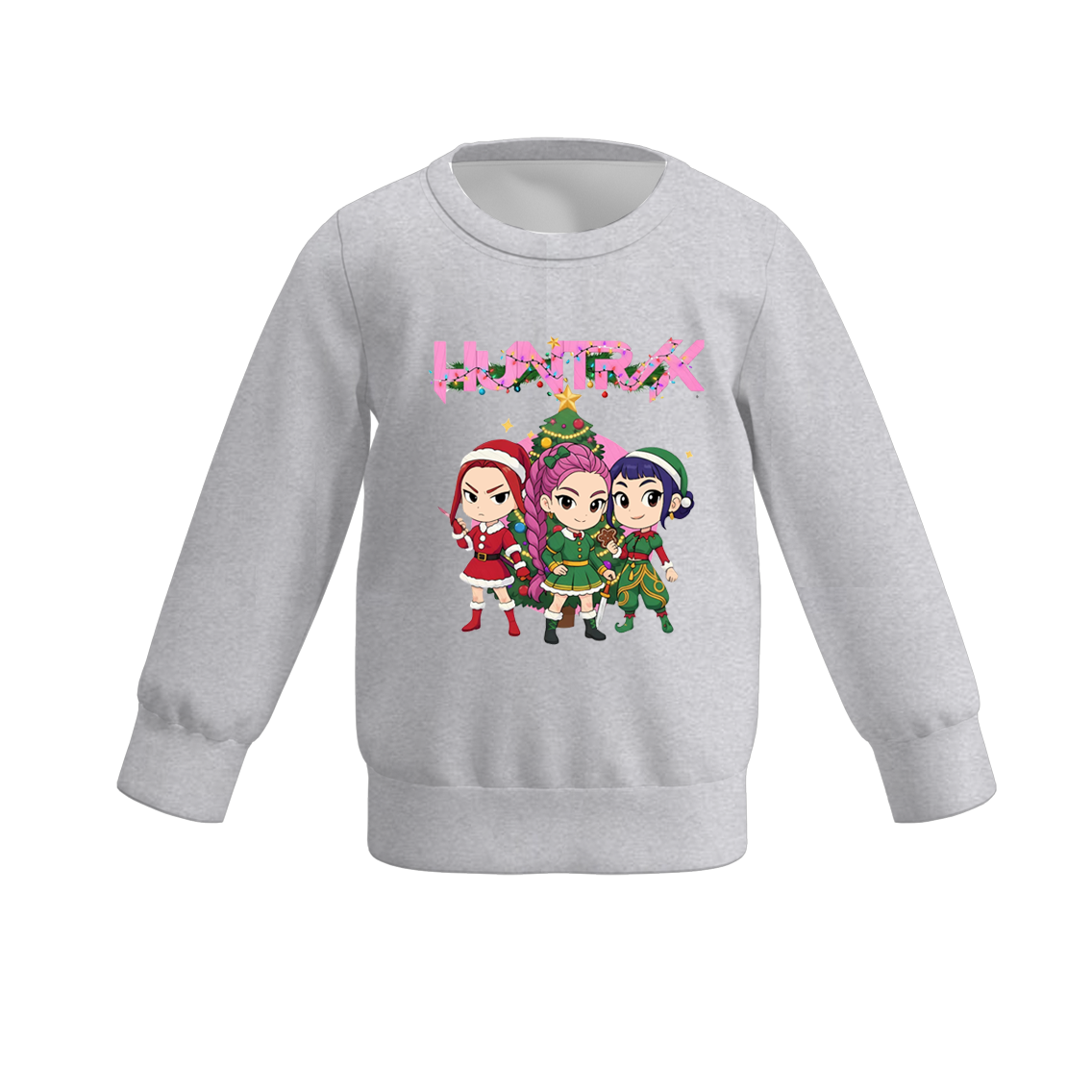 2025 Fall Kpop Demon Hunter Print Long Sleeves Sweatshirts For Kids
