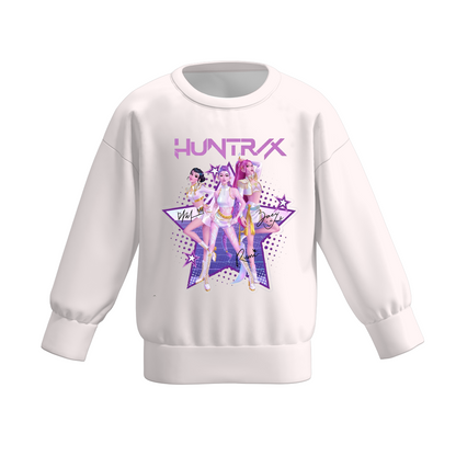 Girls Fall Kpop Demon Hunter Print Fashion Sweatshirts