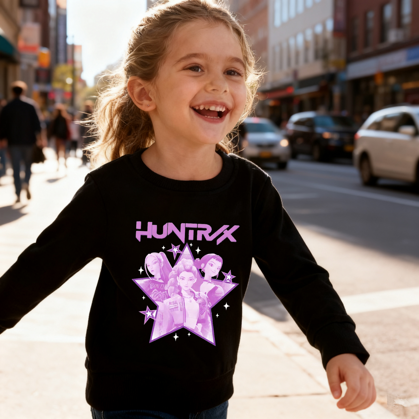 2026 Spring K-pop Demon Hunter Girls Cotton Fashion Sweatshirts