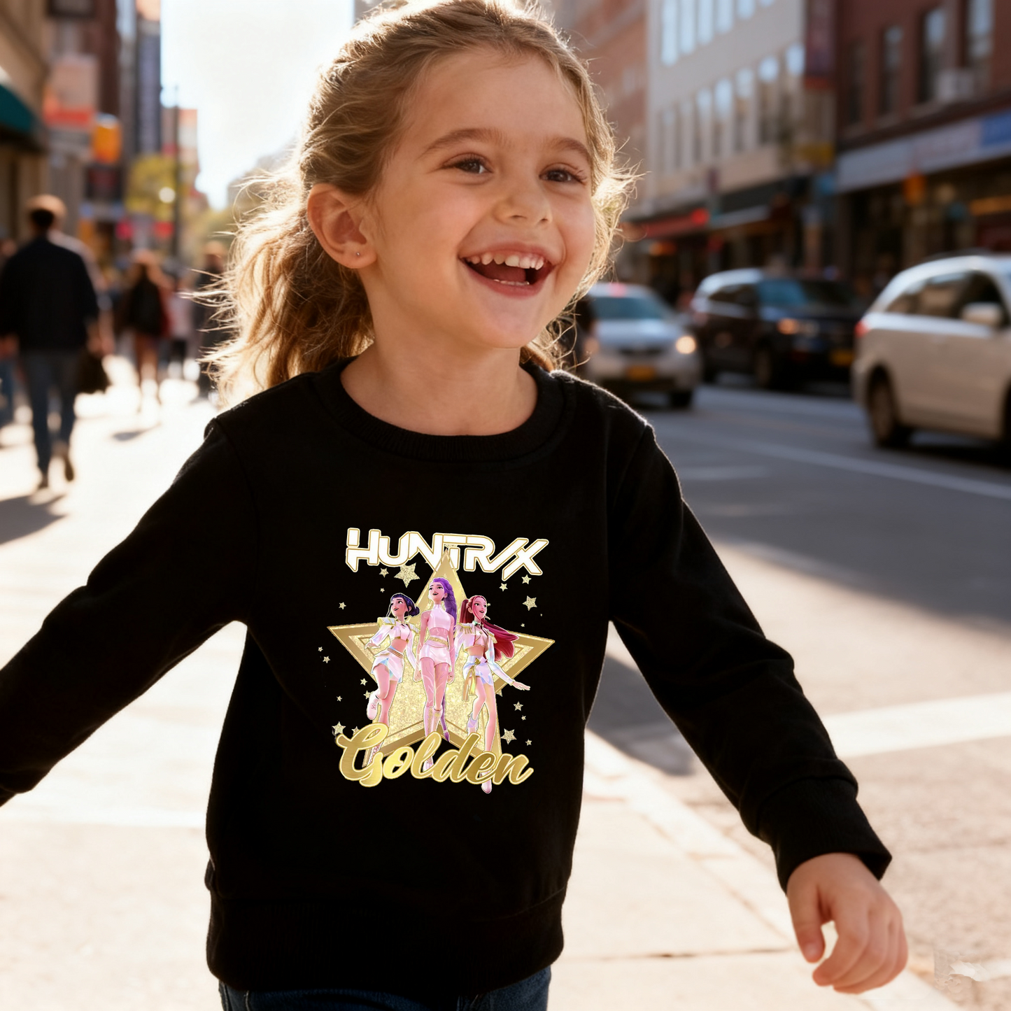 2026 Spring K-pop Demon Hunter Girls Cotton Sweatshirt Collection