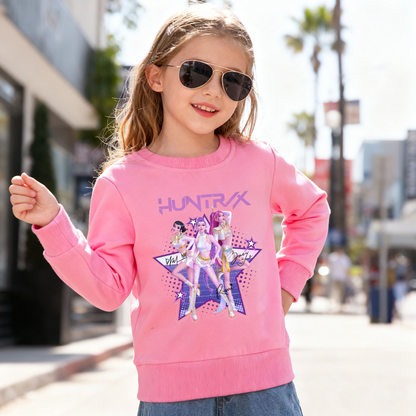 2026 Spring K-pop Demon Hunter Girls Cotton Fashion Sweatshirts