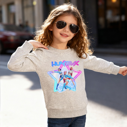 2026 Spring K-pop Demon Hunter Girls Cotton Sweatshirt Collection