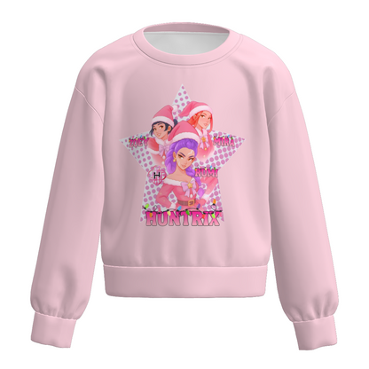 Fall Mommy And Me Kpop Demon Hunter Fashion Sweatshirt